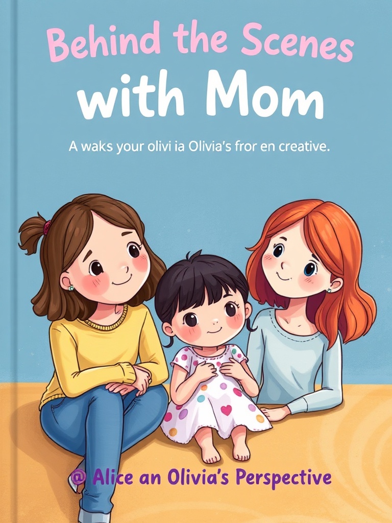 Behind the Scenes with Mom: Alice and Olivia's Perspective