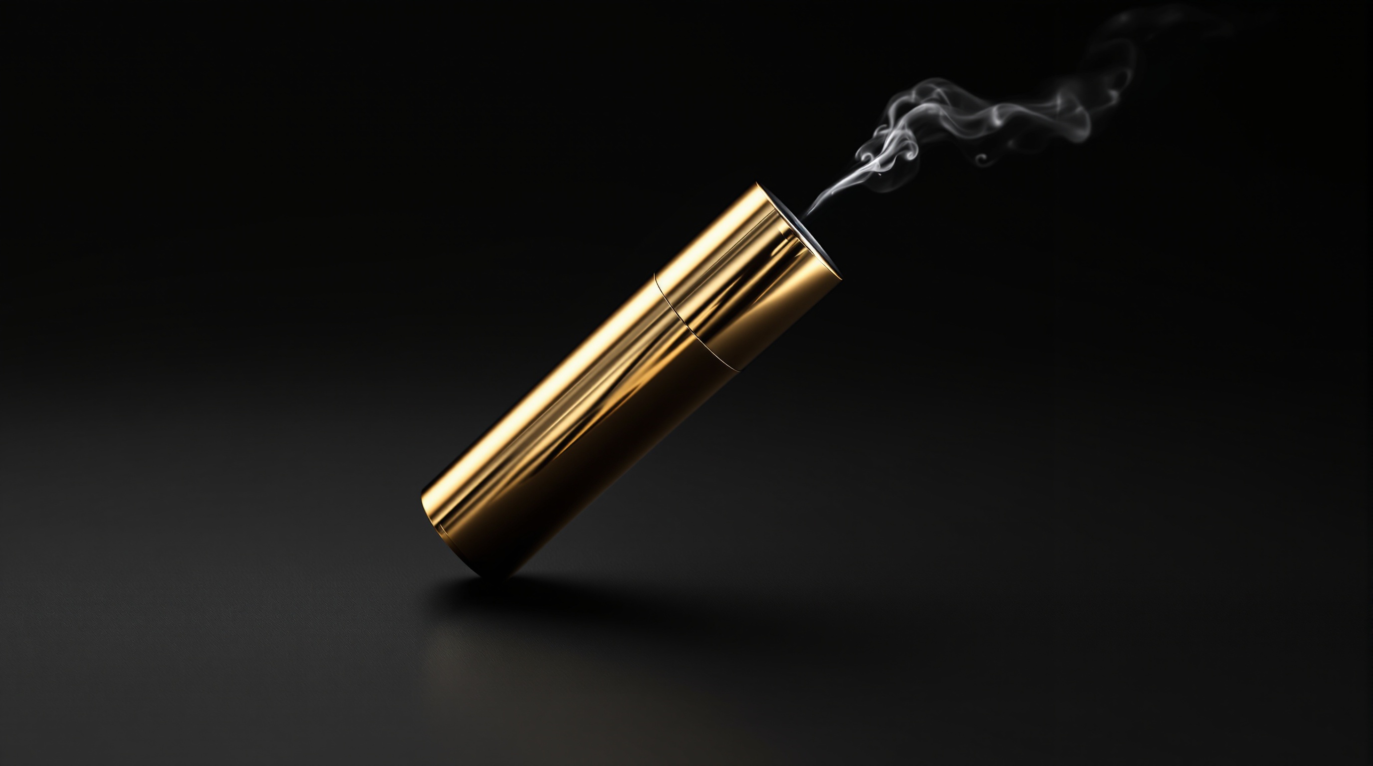one polished gold vessel — a luxury still-life object shaped evoking an LNG carrier hull — placed on a deep matte black surface with a slim silver-blu — editorial cover artwork for the Knightron story on Europe’S Record H1 2026 Yamal LNG Liftings Set Up A Tighter