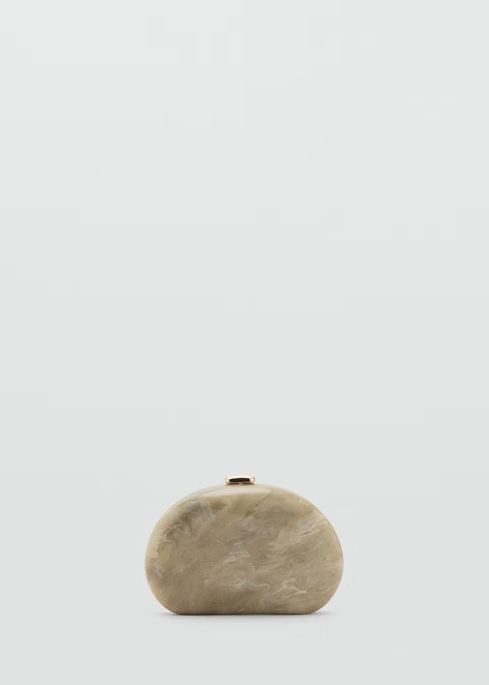 Mango, Oval Clutch Bag