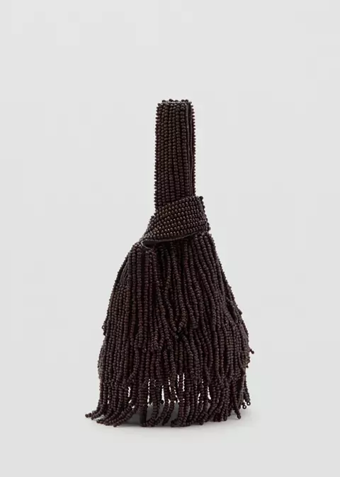 Mango, BEADED HANDBAG