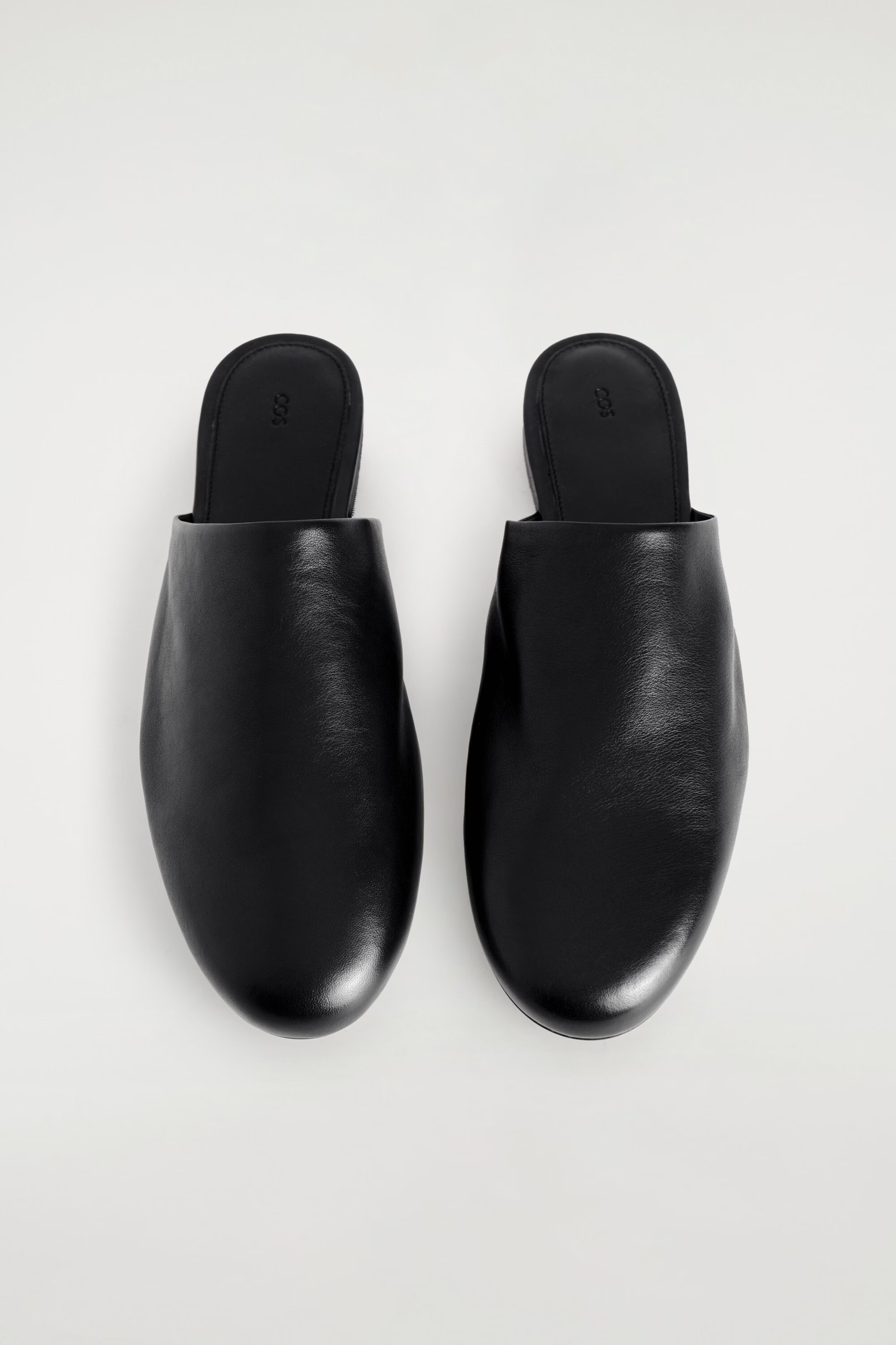 COS, LEATHER MULES