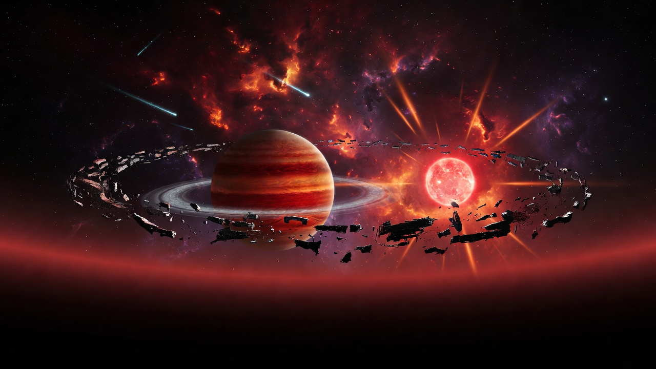 Crimson Day 360 Skybox - Vournakhalion Panorama (4K Replacement)
