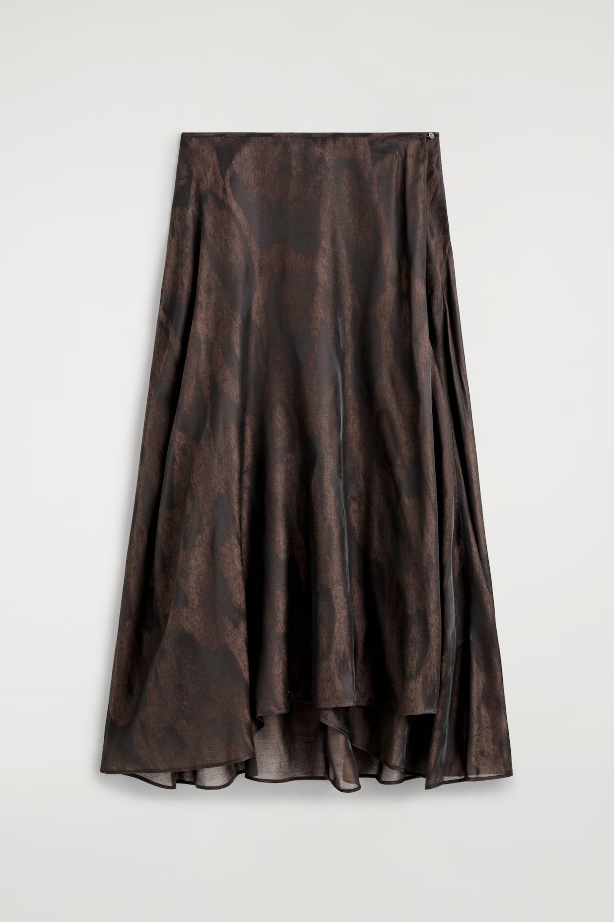 COS, JACQUARD HANDKERCHIEF MIDI SKIRT
