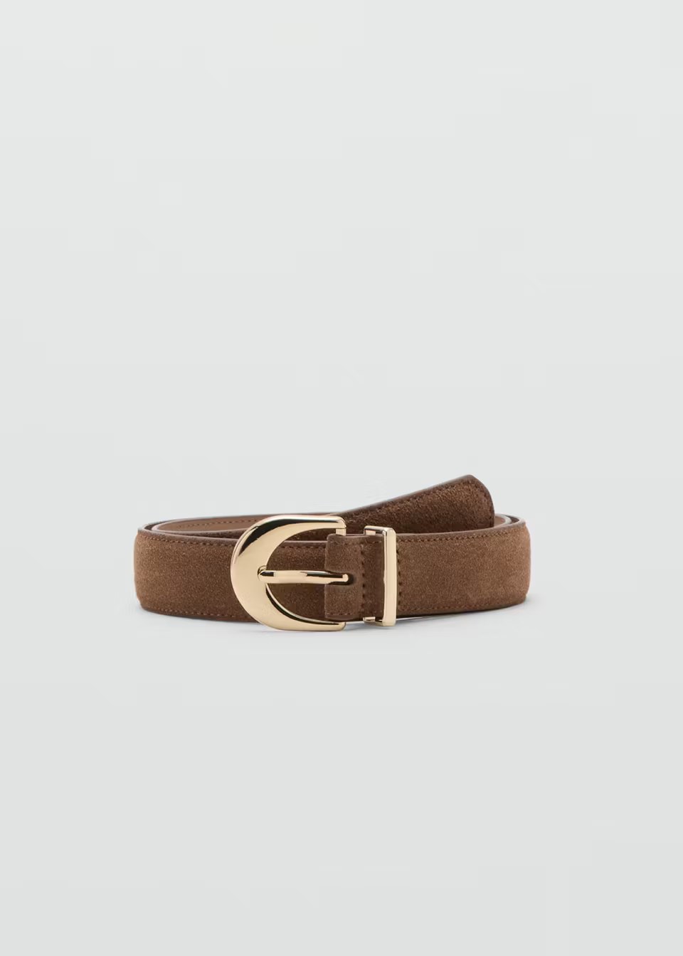 Mango, OVAL BUCKLE BELT