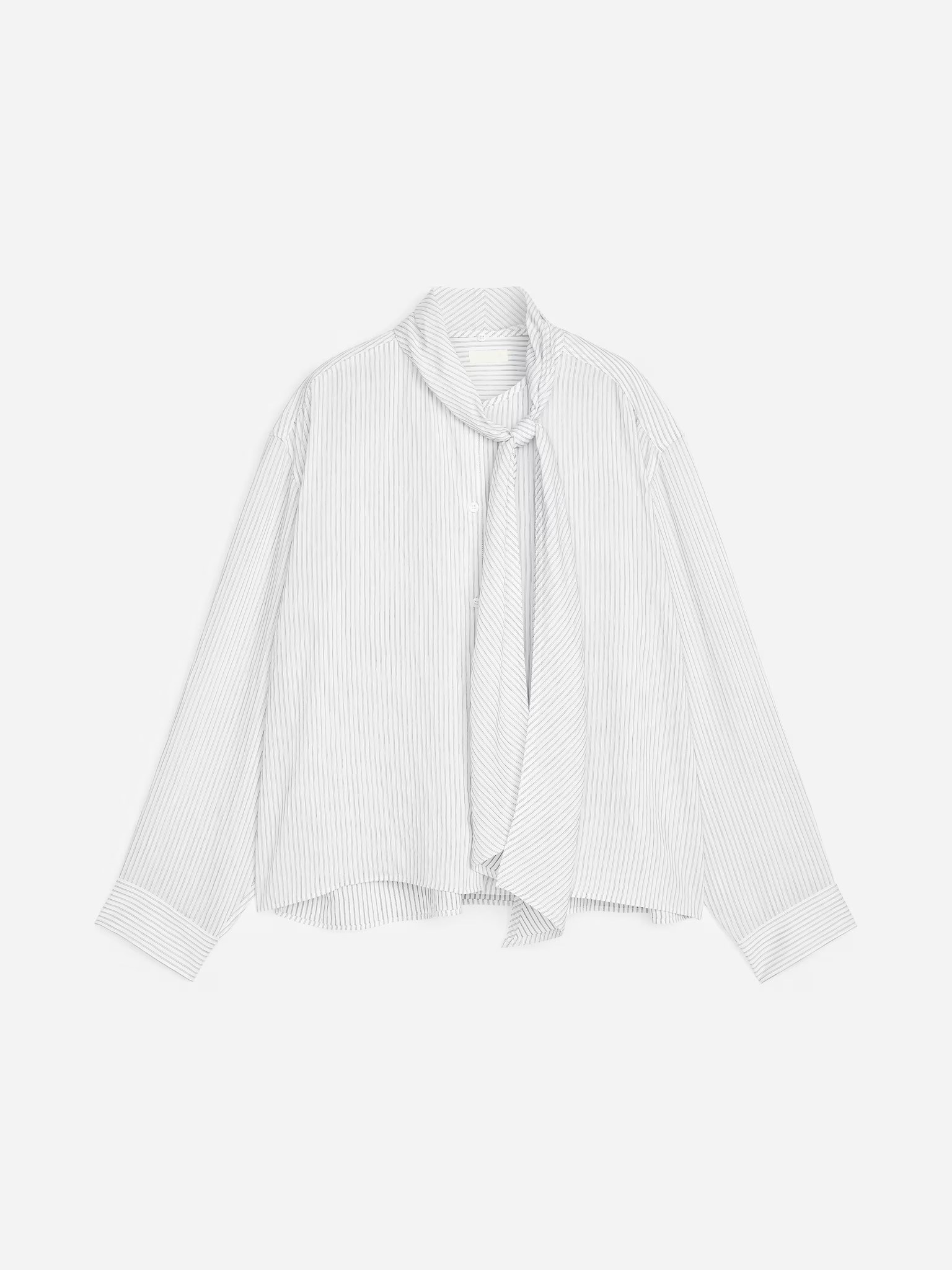 Arket, DETACHABLE SCARF BLOUSE