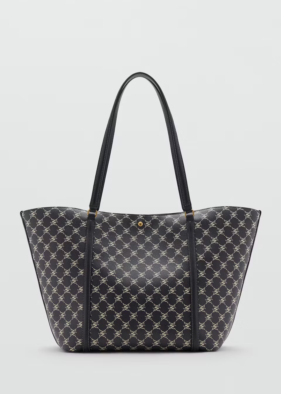 Mango, SHOPPER BAG WITH PRINTED LOGO