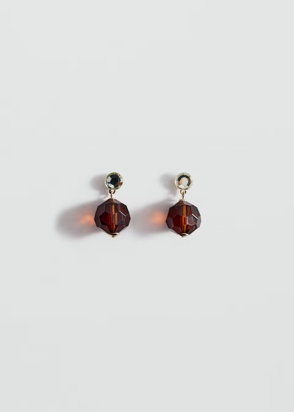 Mango, COMBINED BEAD EARRINGS