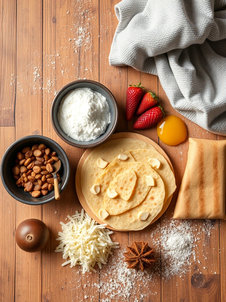 recette des crêpes ingredients