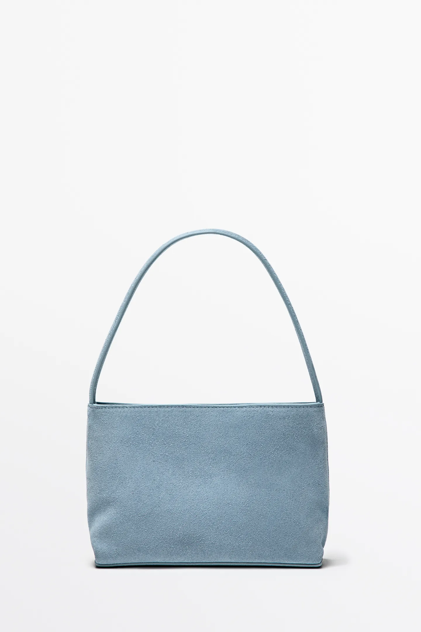 Massimo Dutti, SPLIT SUEDE LEATHER SHOULDER BAG