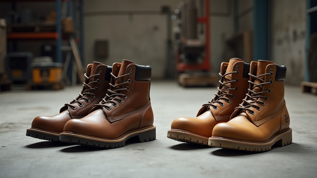 Comparativa de plantillas de botas de trabajo