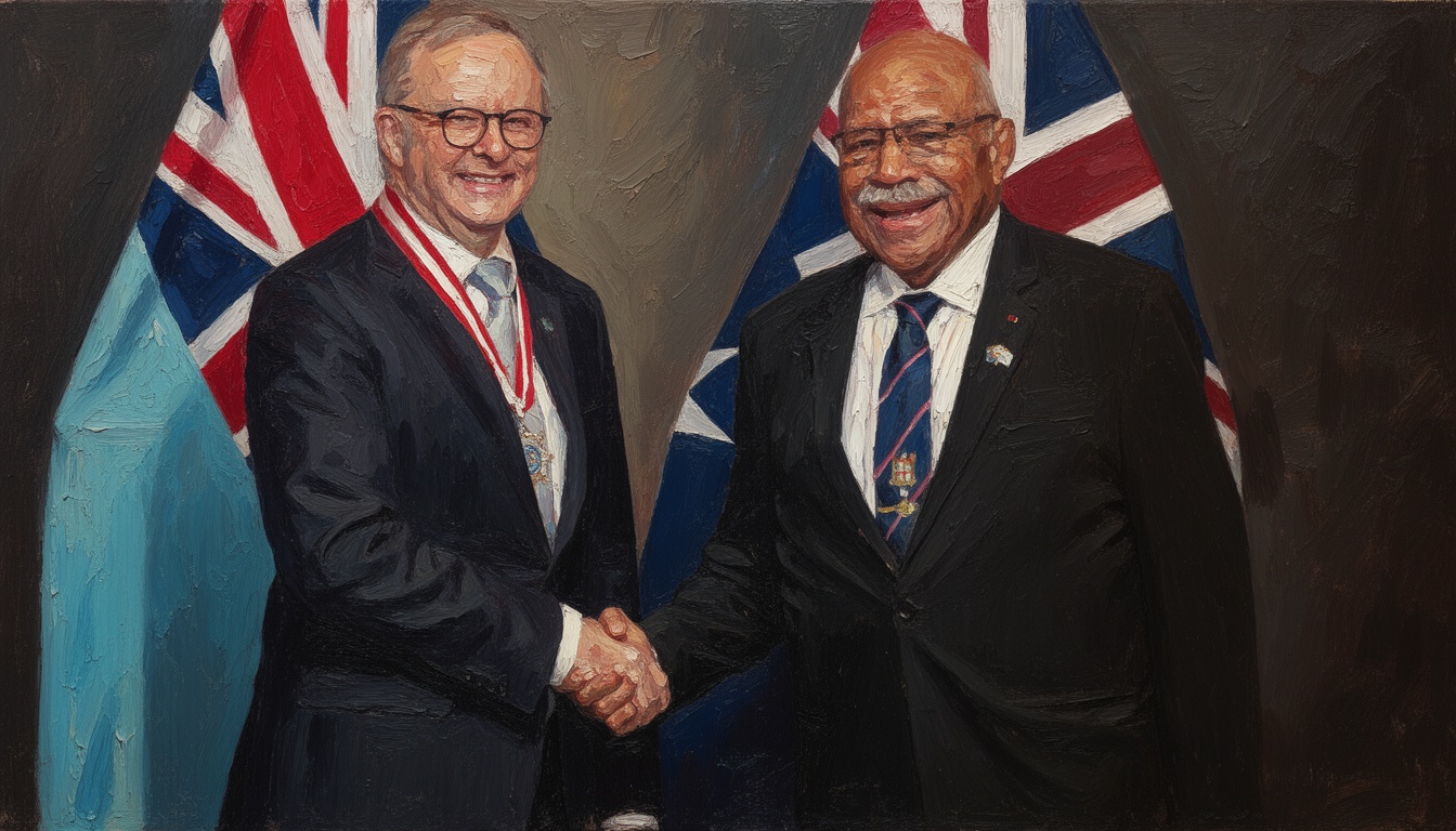 New Zealand Eyes Australia-Fiji Defense Pact in Pacific Alliance