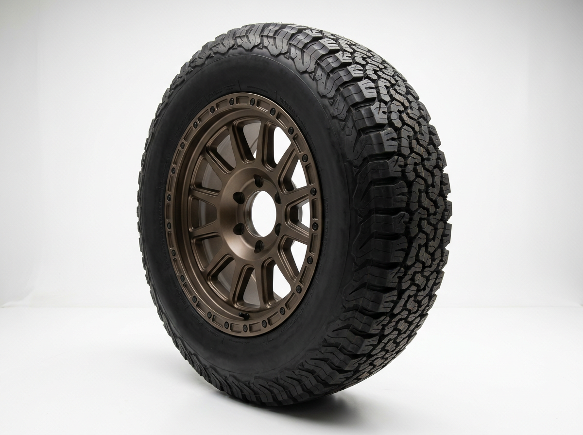 Bronze off-road wheel