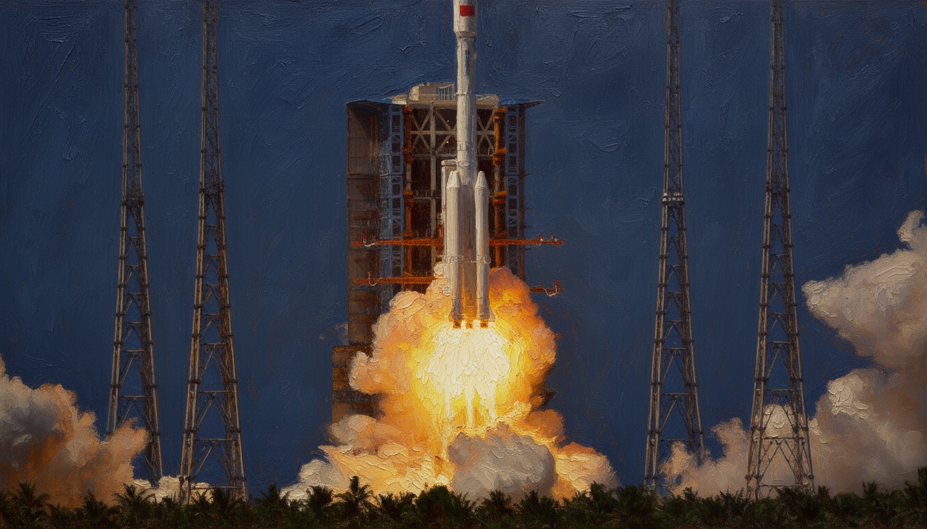 China's Satellite Engine Breaks Records, Rivals SpaceX