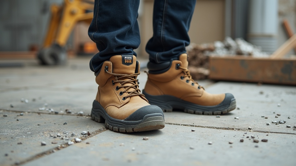 Botas de trabajo con puntera blanda para pies sensibles en obra