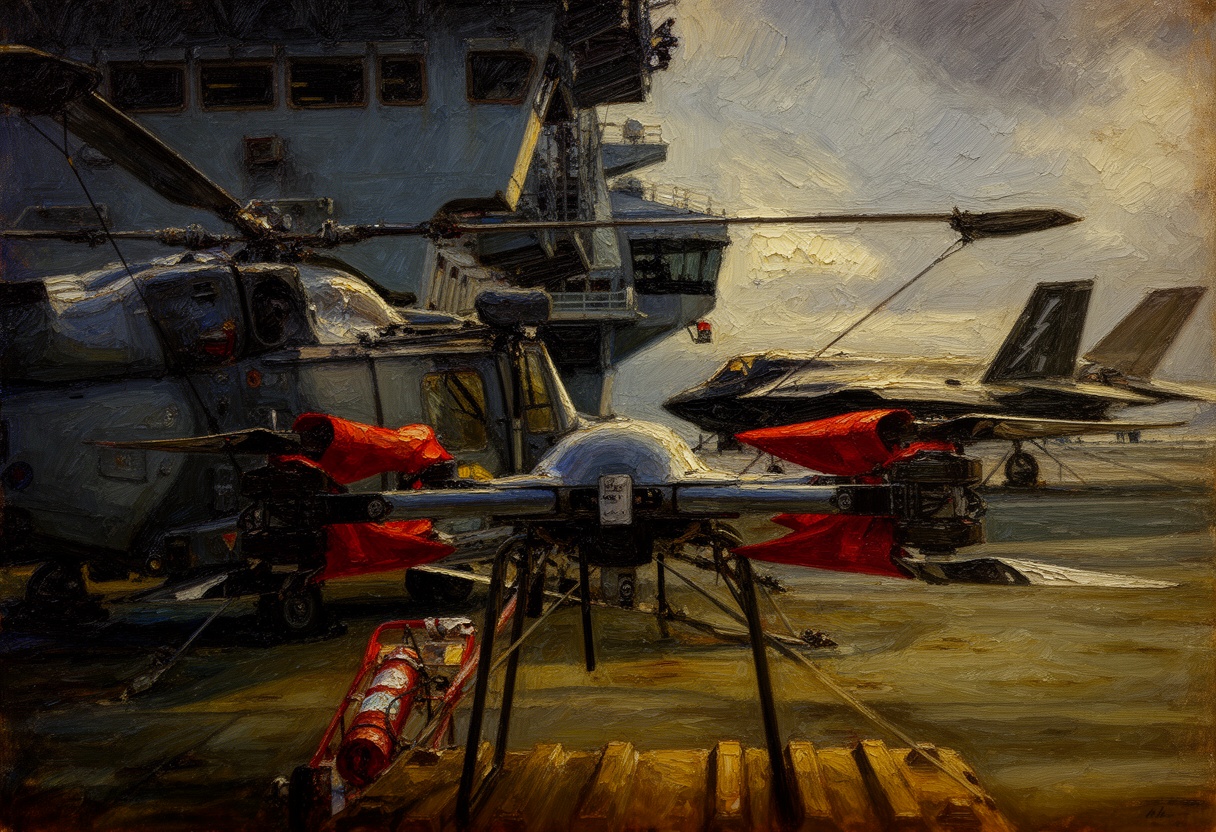 UK Royal Navy Advances Hybrid Operations with HMS Prince of Wales