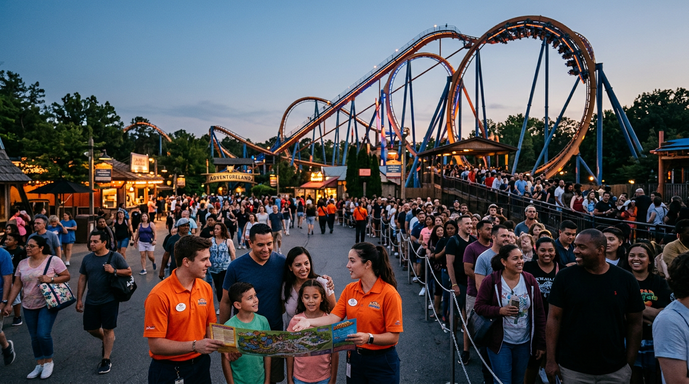 The Theme Park Mystery
