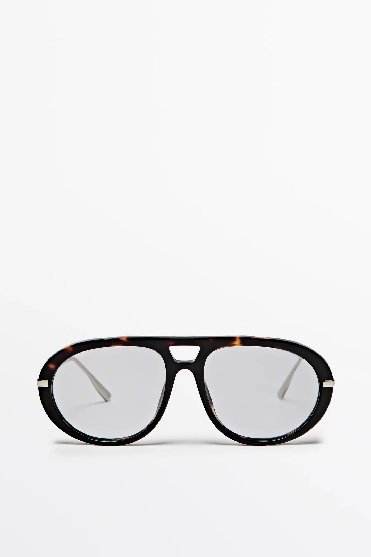 Massimo Dutti, TORTOISESHELL-EFFECT AVIATOR GLASSES