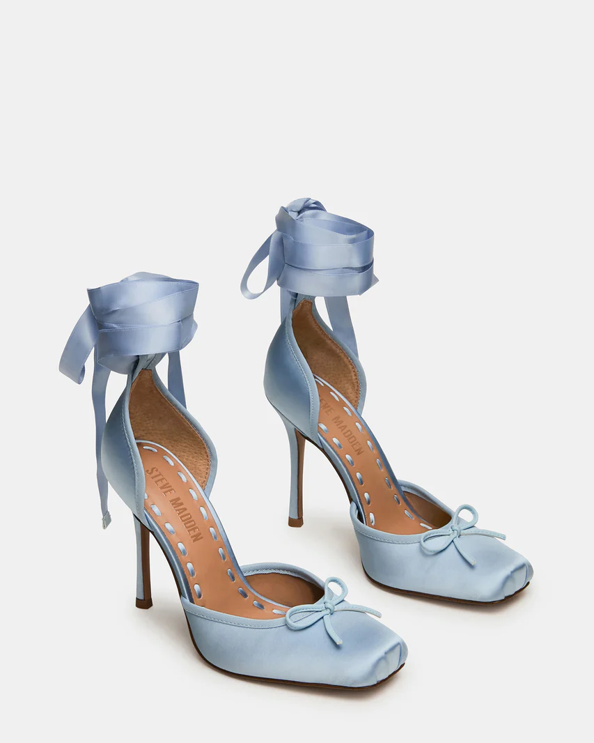 Steve Madden, LARINA BLUE SATIN