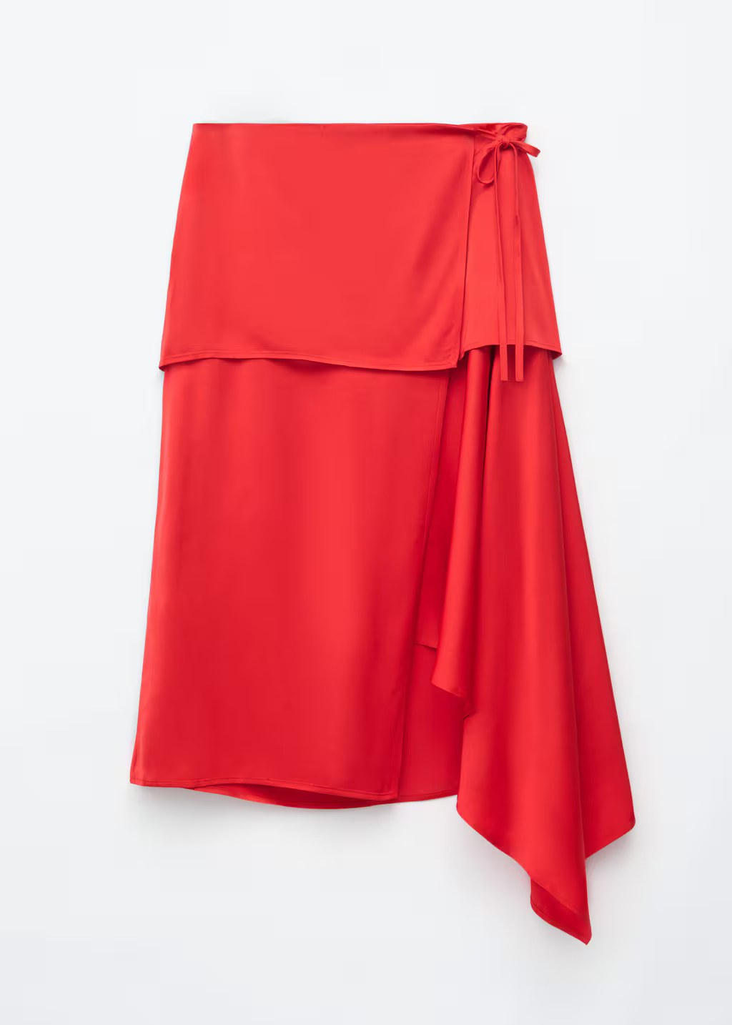& Other stories, LAYERED PANEL WRAP SKIRT