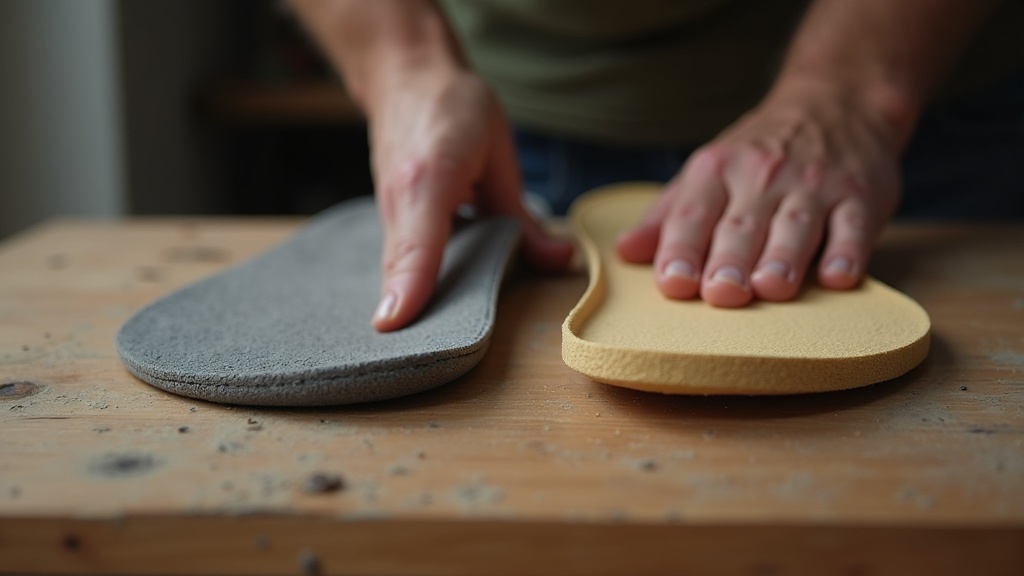 Aftermarket orthotic insole vs stock factory insole comparison