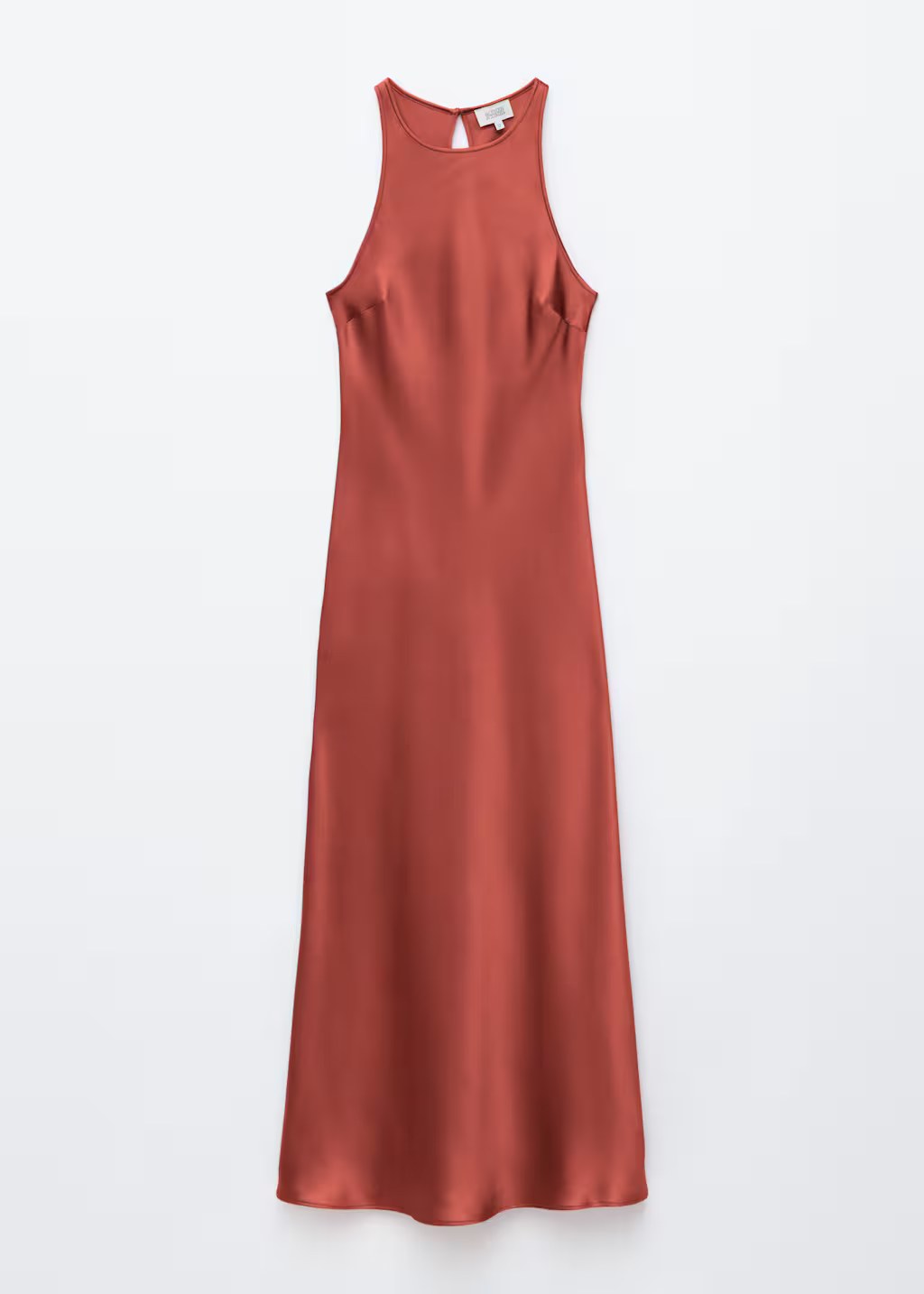 & Other stories, SLEEVELESS SATIN MIDI DRESS
