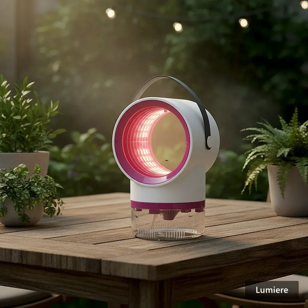 NoirFold USB Mosquito Killer Lamp - Silent Chemical-Free Protection photo 3