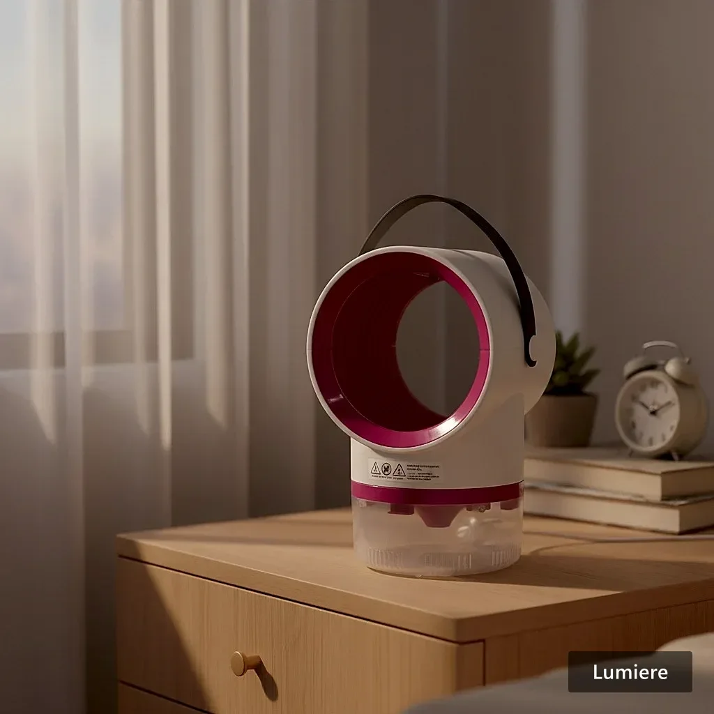 NoirFold USB Mosquito Killer Lamp - Silent Chemical-Free Protection photo 5