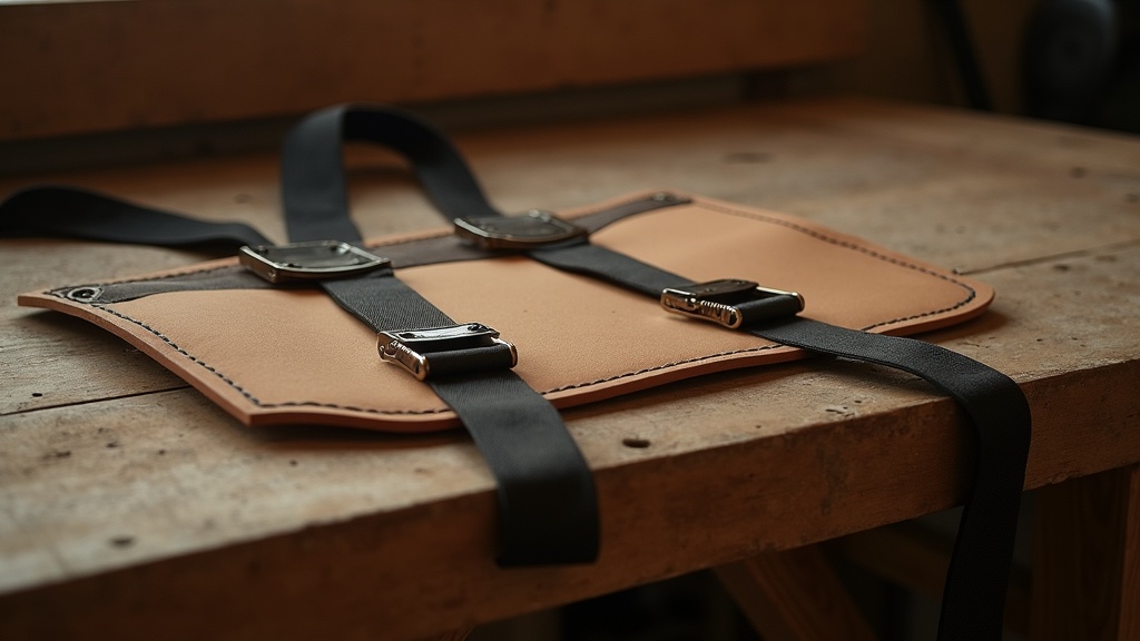 Padded tool belt with suspender straps to reduce hip nerve compression