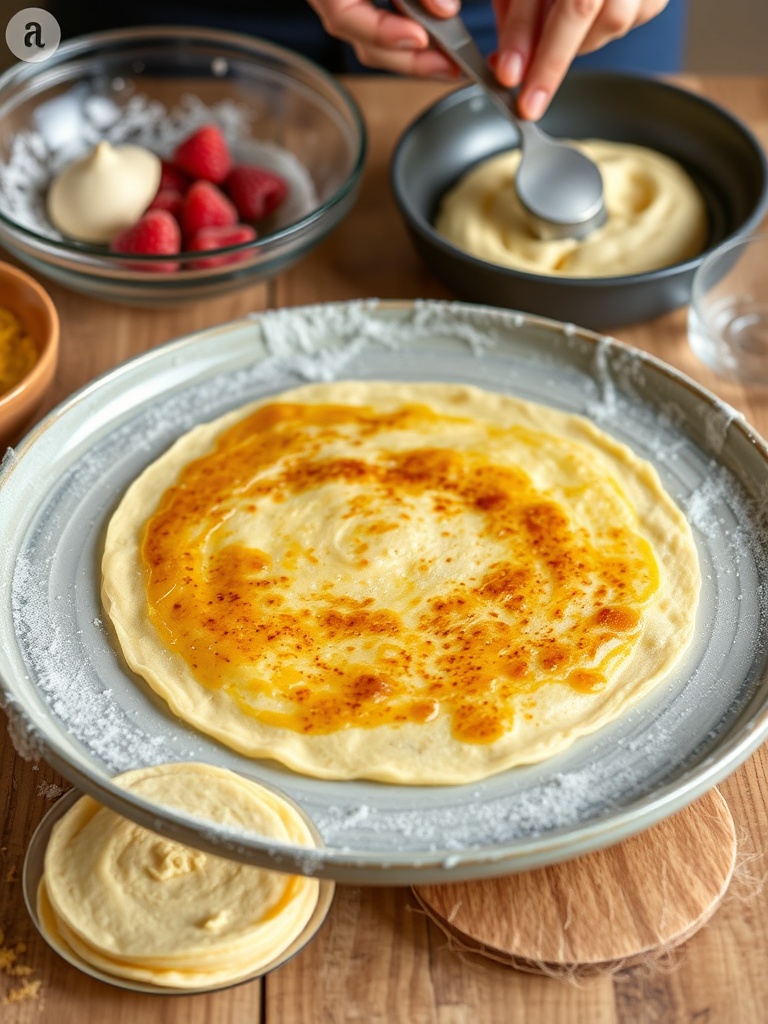 crêpe recette preparation
