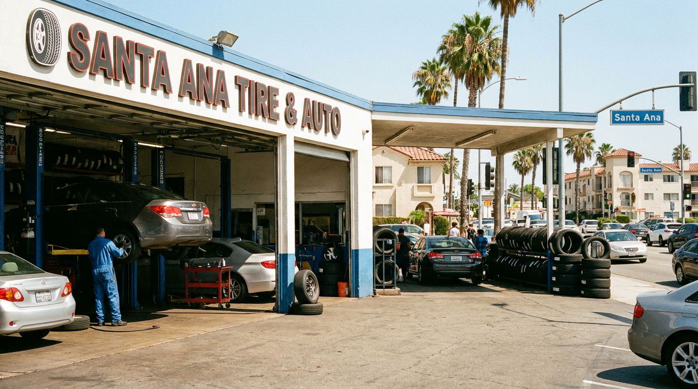 Moreno's Wheels and Tires shop Santa Ana