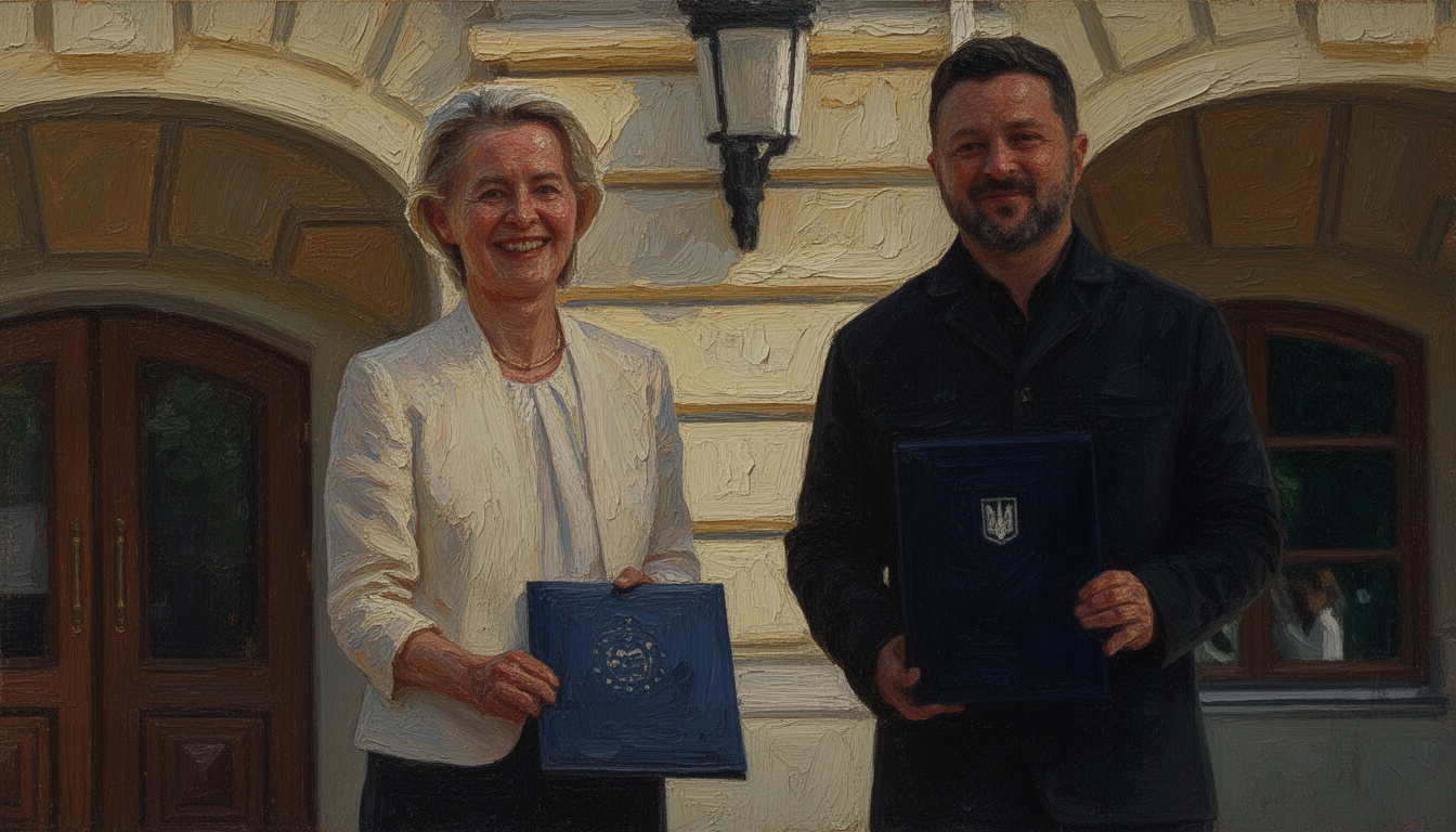 EU and Ukraine Finalize Drone Production Partnership