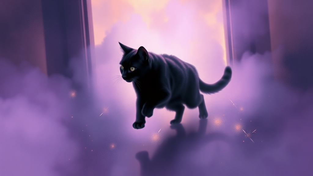 Sonhar com Gato Preto Perseguindo: Significado Espiritual