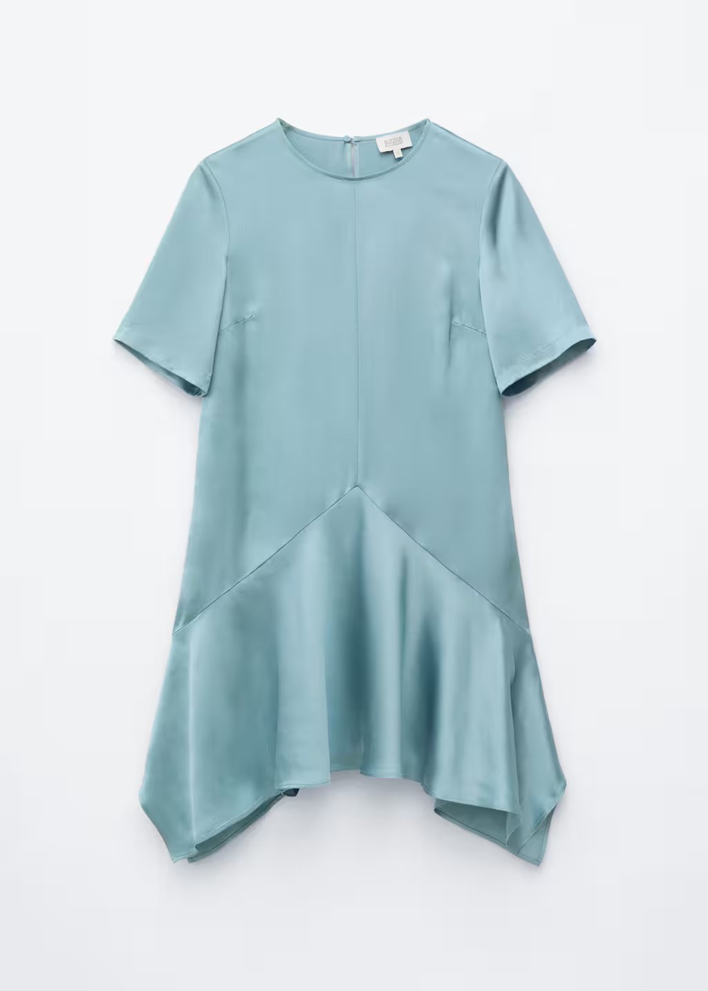 & Other stories, HANDKERCHIEF HEM MINI DRESS