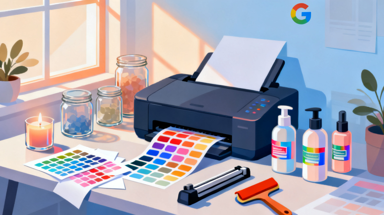 How to Design and Print Professional Product Labels at Home