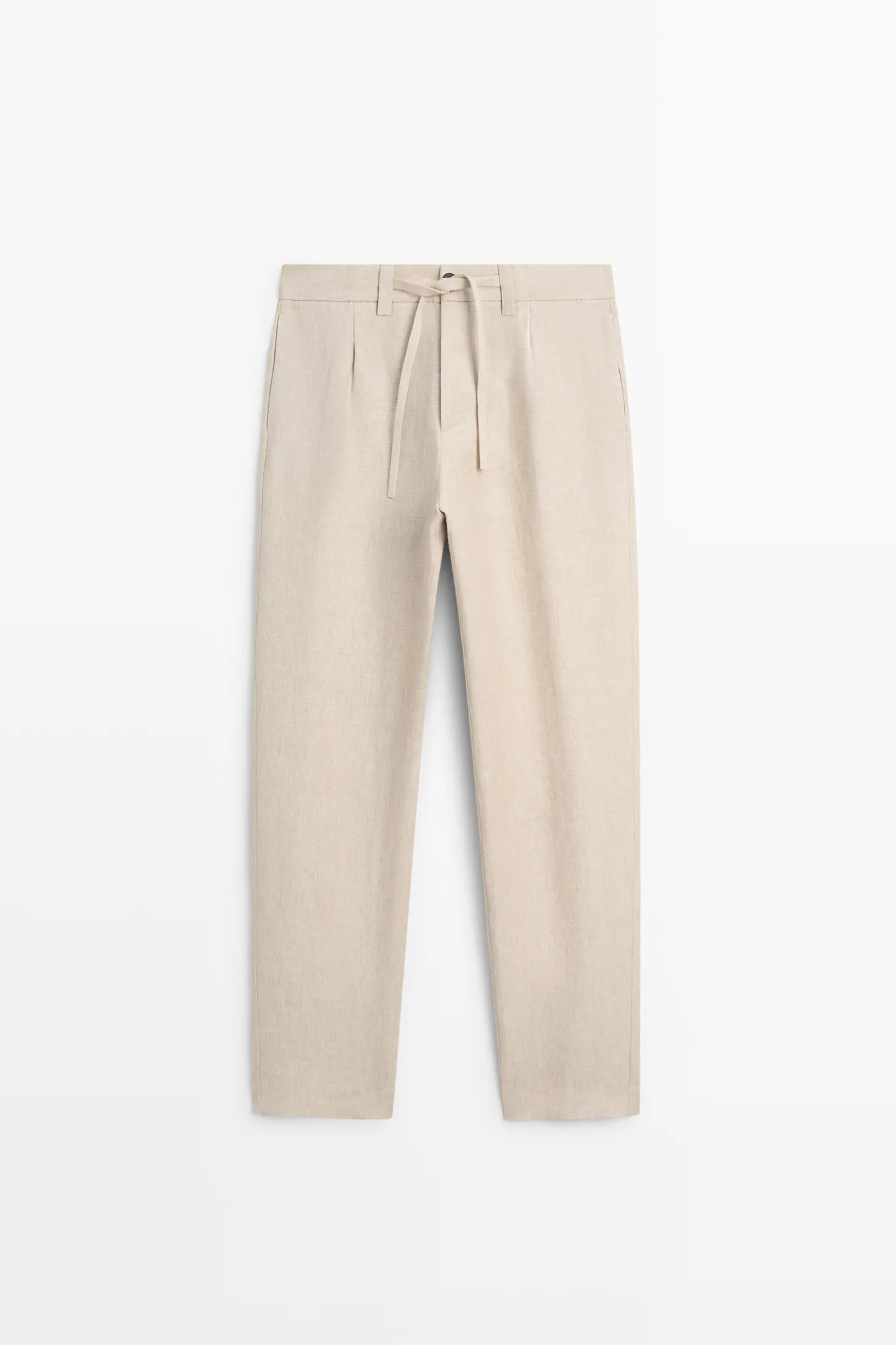 Massimo Dutti, 100% LINEN TOTAL LOOK PANTS