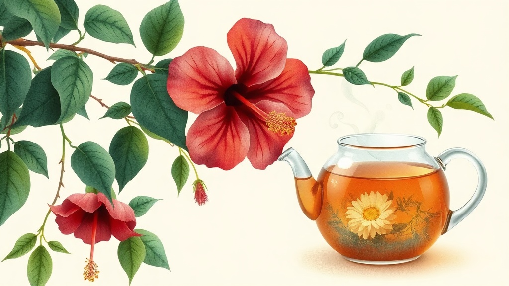 Chá de Hibisco: Benefícios para Pressão e Saúde