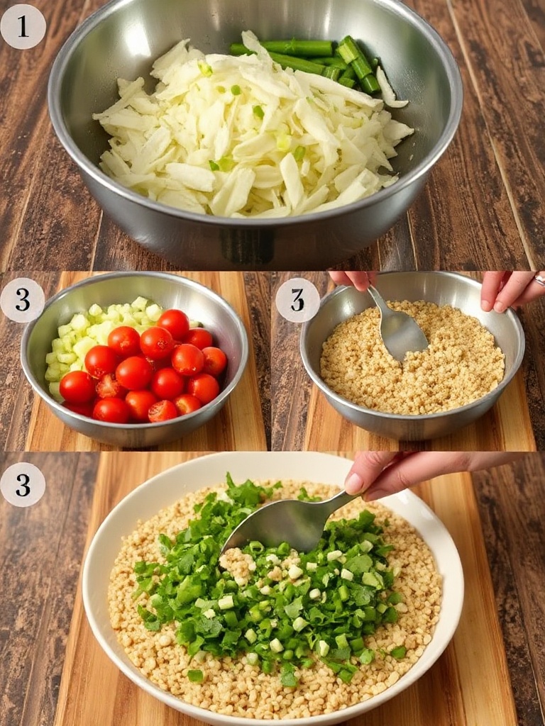 recette taboulé preparation