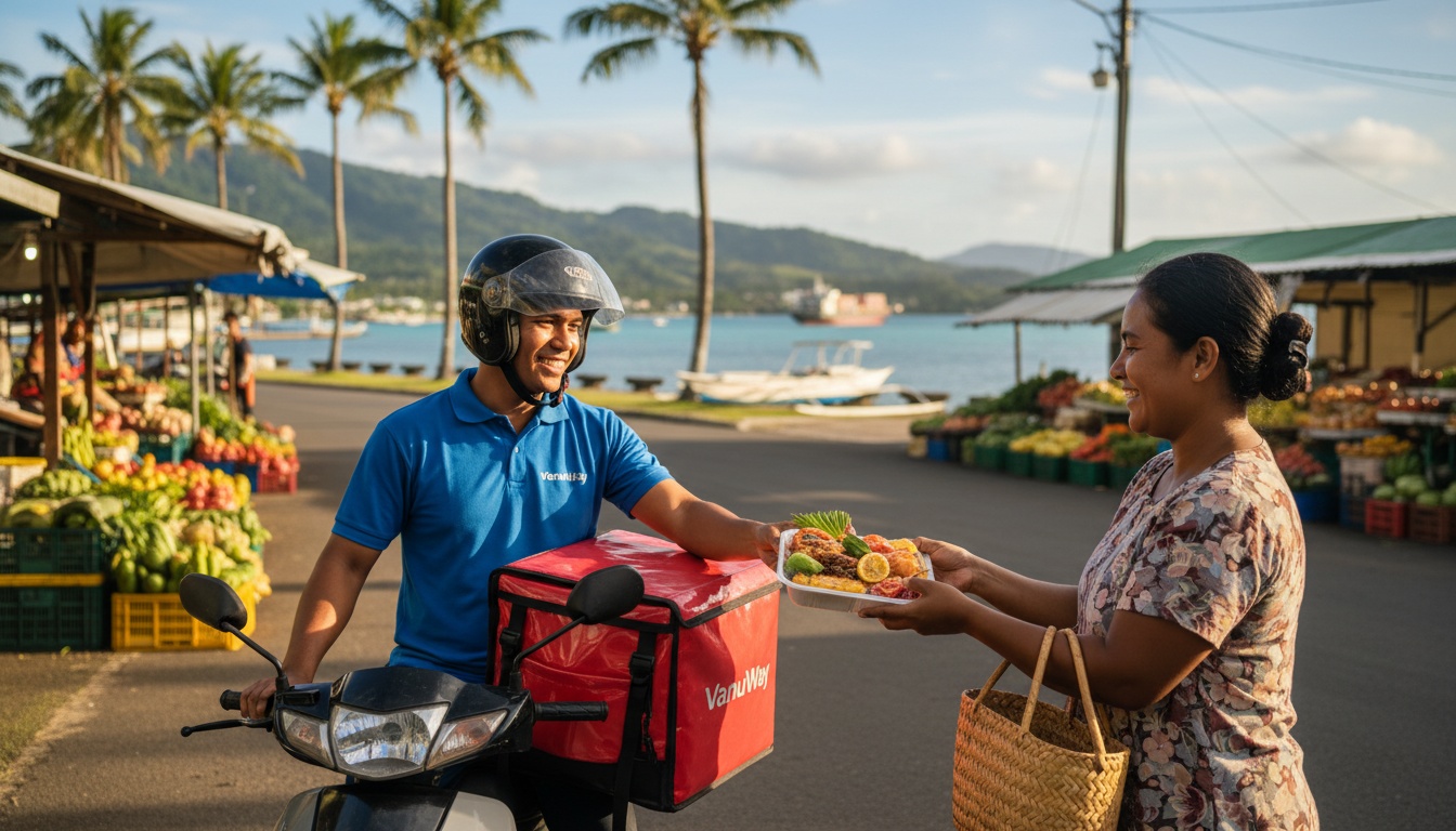 Discover the Best Food Delivery Port Vila Offers with VanuWay — food delivery Port Vila