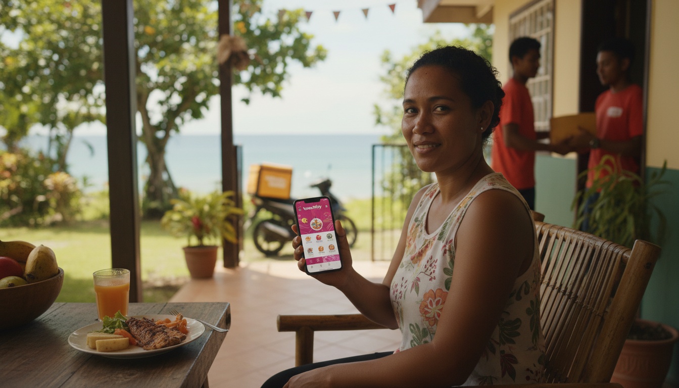 How to Order Food Delivery in Port Vila Using VanuWay — food delivery Port Vila