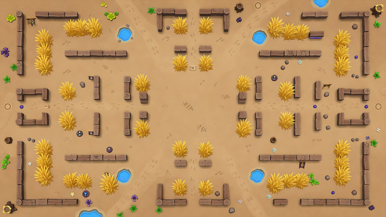Battle Creatures Arena Map