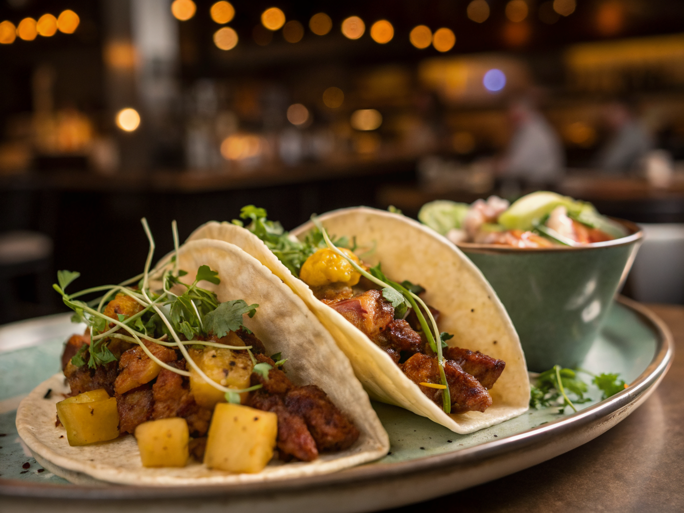 Spiced Pork and Pineapple Tacos al Pastor