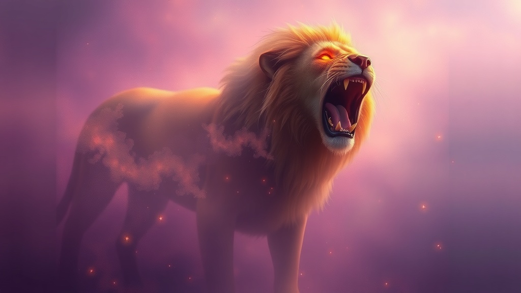 Sonhar com Leão Atacando: Simbolismo e Avisos Espirituais