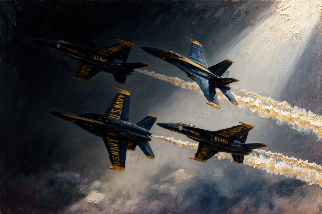 Navy Initiates Safety Review Over Blue Angels Low Flight