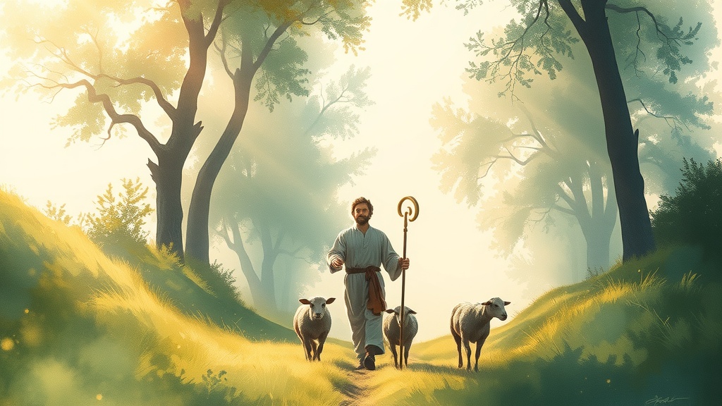 Salmo 23: O Senhor é meu Pastor, Nada me Faltará