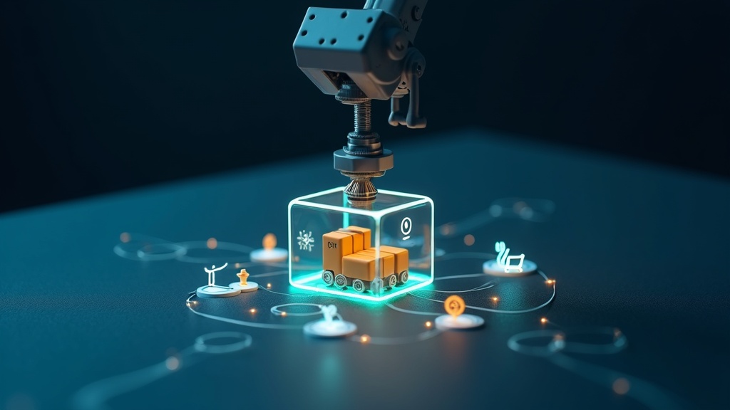 Multi-agent AI system diagram coordinating ecommerce order, inventory, and support workflows in real time