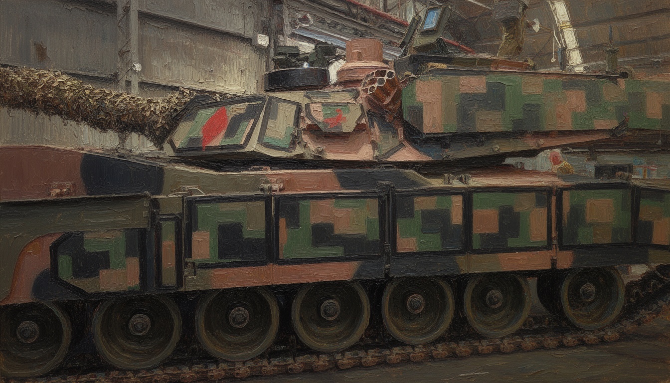 Australian Army Reveals Abrams Tank Disguised as Chinese Vehicle