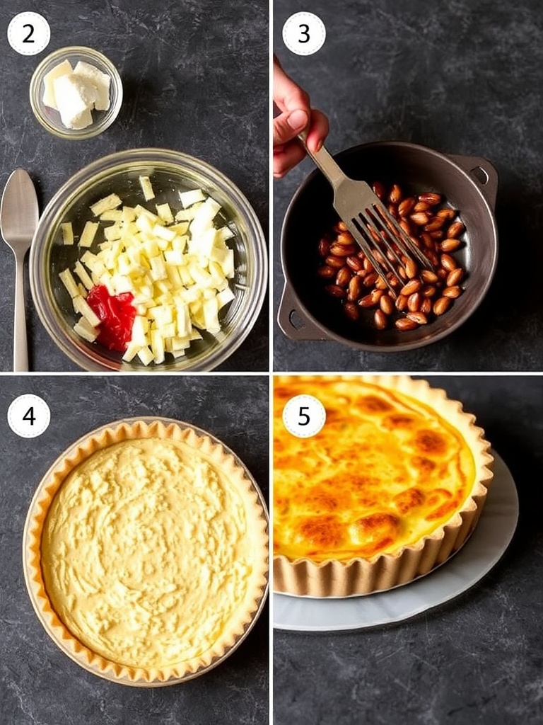 quiche lorraine preparation