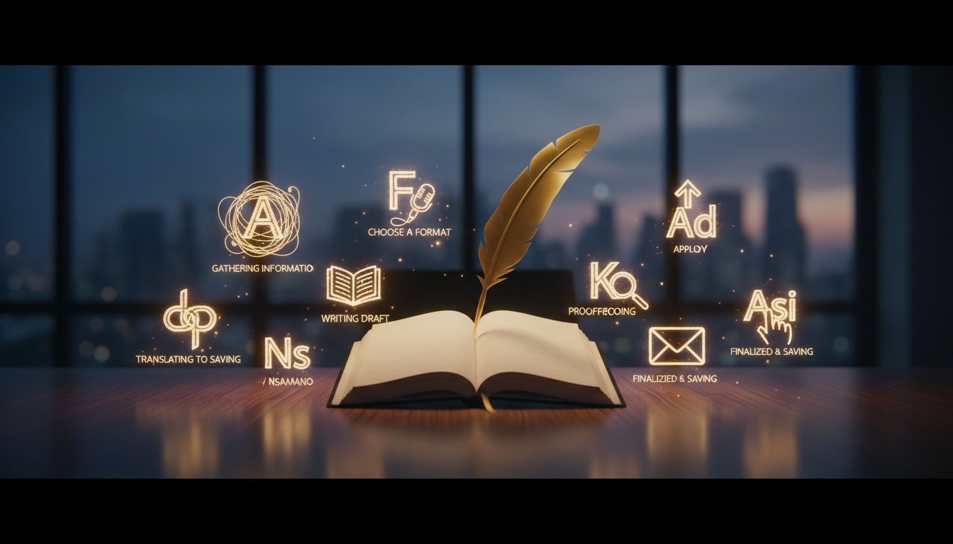 Steps to Write CV in Twi — write CV in Twi