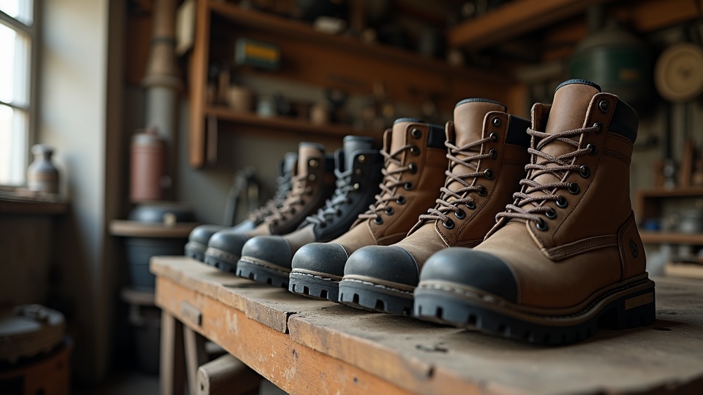 Comparativa de botas de seguridad antifatiga para trabajo eléctrico