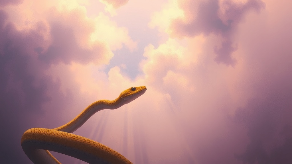 Sonhar com Cobra Amarela Atacando: Avisos e Significados
